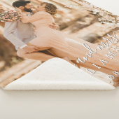 Chique Jonggehuwd Paar Mijn Echtgenoot Echtgenote Sherpa Deken (3/4)