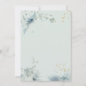 Chique Jurk Winter 90e verjaardag uitnodiging (Achterkant)