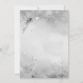 Chique Jurk Winter Grijs 35e verjaardag Kaart (Achterkant)