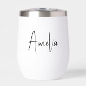 Chique kalligrafie script monogram (Voorkant)