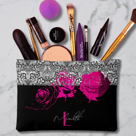 Chique kant & Rozen gepersonaliseerd Etui