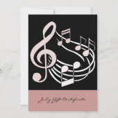 Chique kapper Roze juli cadeaubon (Voorkant)