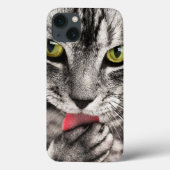chique kat Case-Mate iPhone case (Achterkant)
