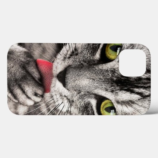 chique kat Case-Mate iPhone case (Achterkant (horizontaal))