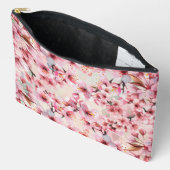 Chique kersenbloesems make-up tas (Open)