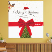 Chique Kerstmis Canvas Afdruk (Insitu (Woonkamer))