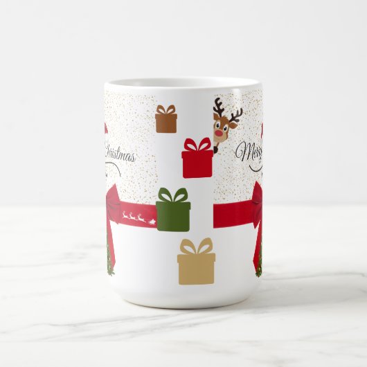 Chique Kerstmis Koffiemok (Center)