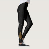 Chique Kerstmis Luipaard Boom Leggings (Rechts)