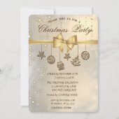 Chique Kerstversiering, Bedrijfsfeest Kaart (Voorkant)