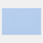 Chique Klasse Blauw Paisley Bloem Kunst Inpakpapie Inpakpapier Vel (Voorkant 2)
