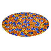 Chique kleur burst foliage patroon snijplank (Hoek)