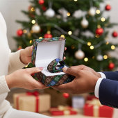 Chique kleurrijke Abstracte Poinsettia bloemen, va Stropdas