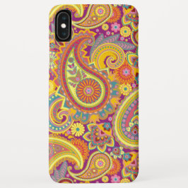 Chique Kleurrijke Bloemen Paisley Girly Patroon Case-Mate iPhone Case