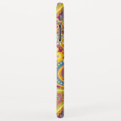 Chique Kleurrijke Bloemen Paisley Girly Patroon Case-Mate iPhone Case (Achterkant/rechts)