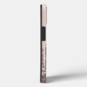 Chique Koele Glitter Kroon Druppel Case-Mate iPhone Case (Achterkant / Rechts)