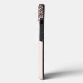 Chique Koele Glitter Kroon Druppel Case-Mate iPhone Case (Achterkant / Links)