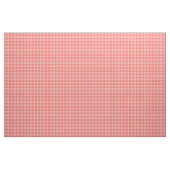 Chique koraal gingham ruitpatroon stof (Yard (91,4 cm))