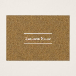 Chique kraft kurk hout display kaarten visitekaartje