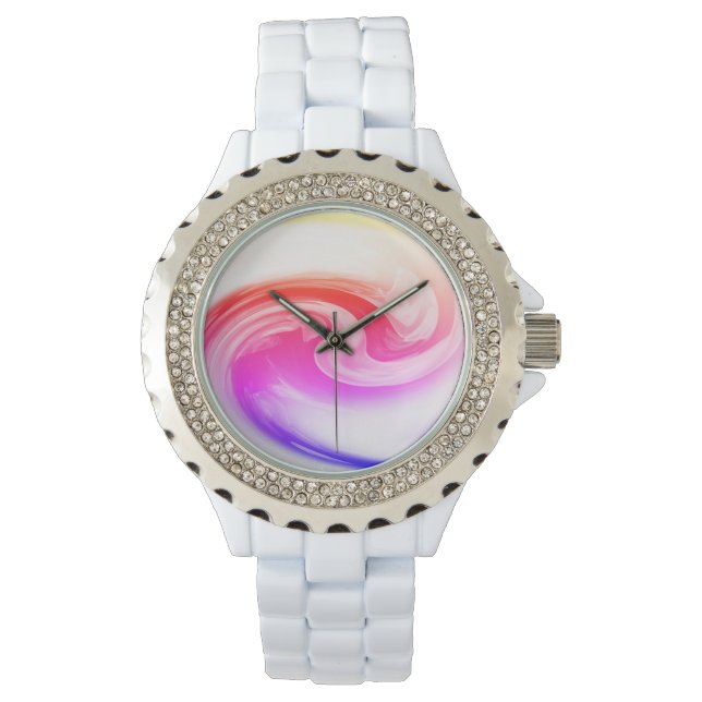 Chique kunst horloge (Voorkant)