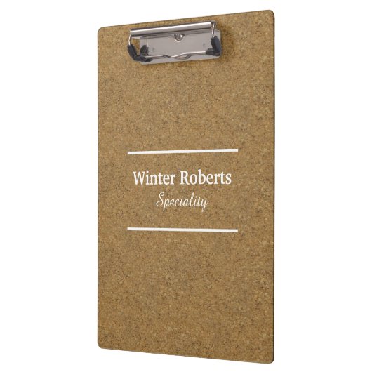 Chique kurkhout klembord (Links)