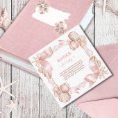 Chique kust Pearl Boeken voor Baby Informatiekaartje