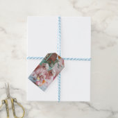Chique Labradoodles in een roze lounge Cadeaulabel (Met Touw)