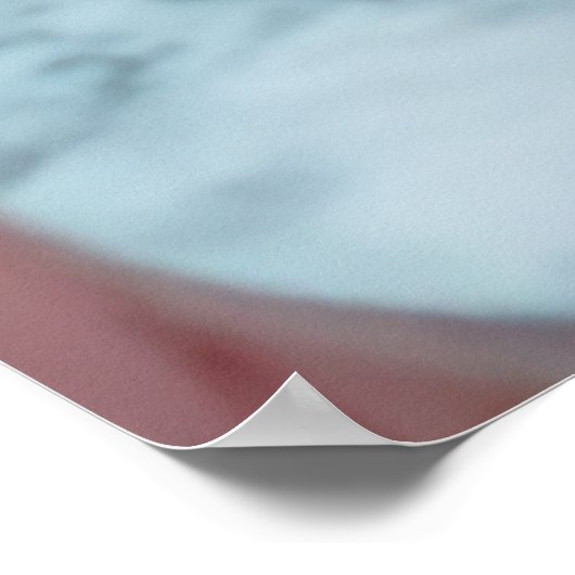 Chique Labradoodles in een roze lounge Poster (Hoek)