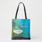 Chique Las Vegas Bruiloft Bruidsmeisje Gift Tote Bag (Voorkant)