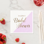 Chique Lavendel Paarse Vrijgezellenfeesten servett Servet (Insitu)