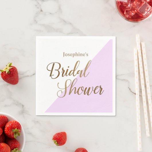 Chique Lavendel Paarse Vrijgezellenfeesten servett Servet (Insitu)