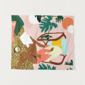 Chique leeshoek wandkleed (Voorkant (horizontaal))