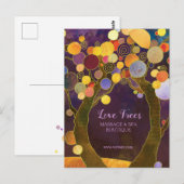 Chique Liefde Bomen Business Multi Doel Briefkaart (Voorkant / Achterkant)