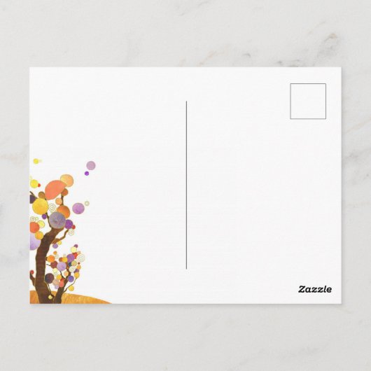 Chique Liefde Bomen Business Multi Doel Briefkaart (Achterkant)