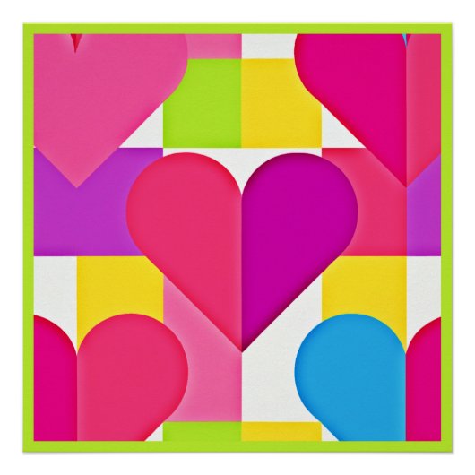 Chique liefde elegantie: romantische gelukzalighei perfect poster (Voorkant)