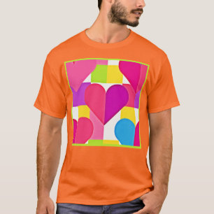 Chique liefde elegantie: romantische gelukzalighei t-shirt