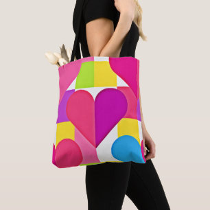 Chique liefde elegantie: romantische gelukzalighei tote bag