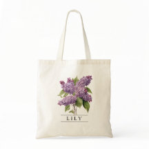 Chique Lila Bloemen Botanisch-Personaliseer-Budget