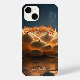 Chique Lotus Bloem Case-Mate iPhone 14 Hoesje