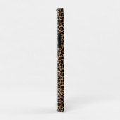 Chique Luipaard Dierprint & Bloemen Case-Mate iPhone Case (Achterkant/rechts)
