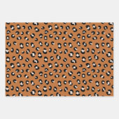 Chique Luipaardprint Inpakpapier Vel (Voorkant)