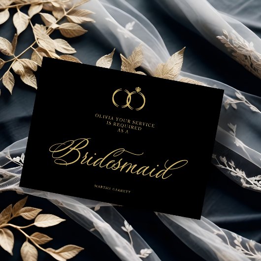 Chique luxe minimale trouwringen bruidsmeisje