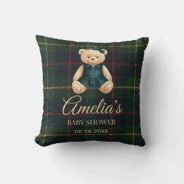Chique Luxe Teddyshirt Baby Borrel Kussen