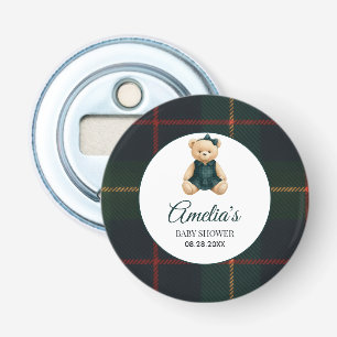 Chique Luxe Teddyshower Babyfeest  Button Flesopener