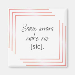 Chique Magnet voor uw favoriete taalliefhebber