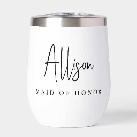 Chique Maid van eer bruids partij (Voorkant)