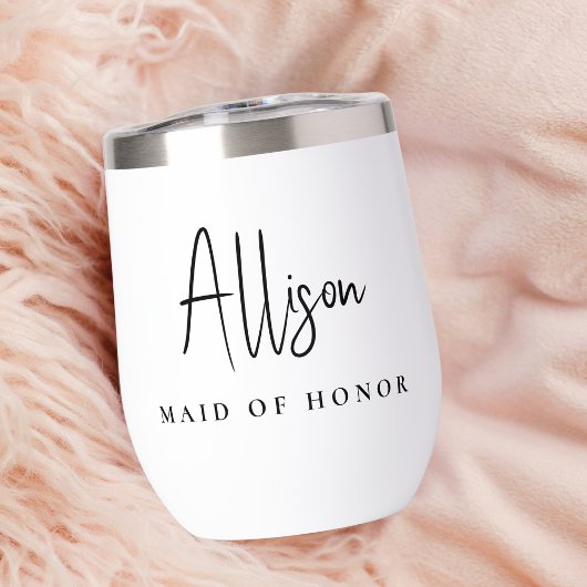 Chique Maid van eer bruids partij