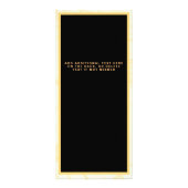 Chique make-up artiest haar salonrek Kaart (Achterkant)