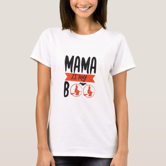 Chique ‘Mama Boo’ T-shirt (Voorkant)