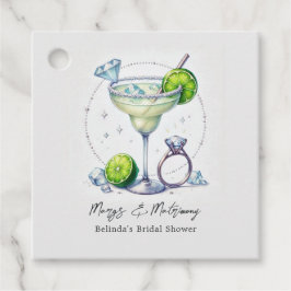 Chique Margaritas en Huwelijk Bruidsfeest Bedankjes Labels