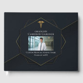 Chique Medische School Foto Afstudeerfeest Gastenboek (Voorkant)